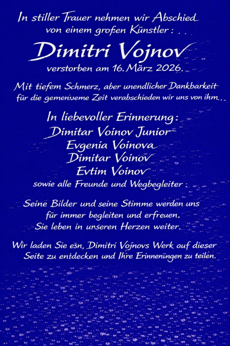 Ich habe mich der Malerei verschrieben, wie ein M�nch seiner Kirche. Ich predige nicht, ich beichte. Ich bin kein Maler, ich bin ein Beichtender. VojnoV