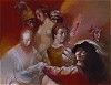Hommage an Rembrandt Öl auf Leinwand 160x120 cm